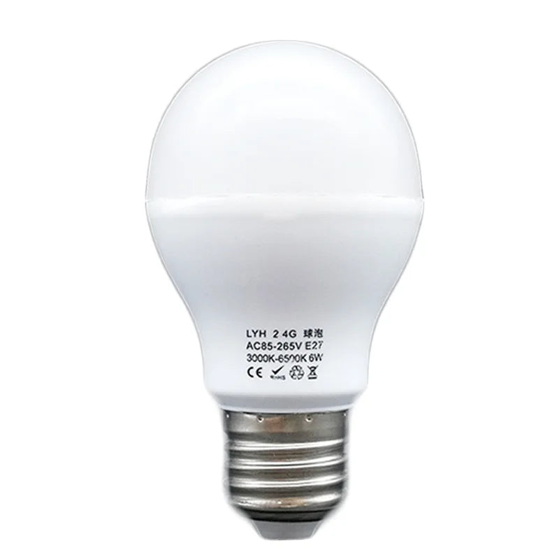 Cantarini LumaBeam™ Smart LED Bulb (12W, RF Remote Control, Warm–Cool Dimmable)