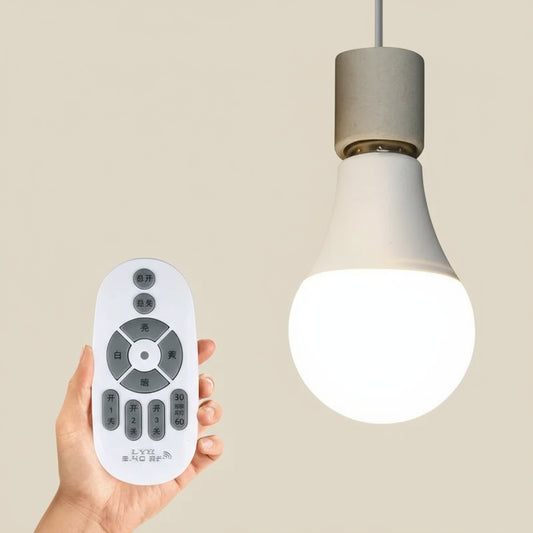 Cantarini LumaBeam™ Smart LED Bulb (12W, RF Remote Control, Warm–Cool Dimmable)