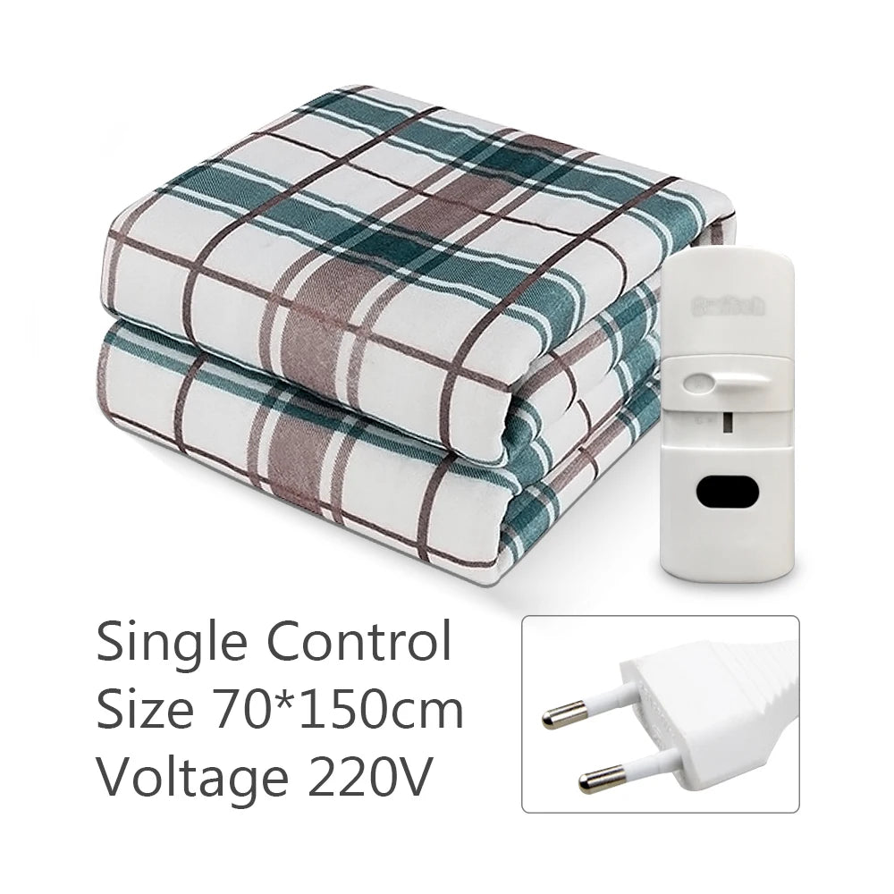 Cantarini HeatLuxe™ Electric Blanket (Smart Control, Auto-Off, Washable, EU/US Plug)