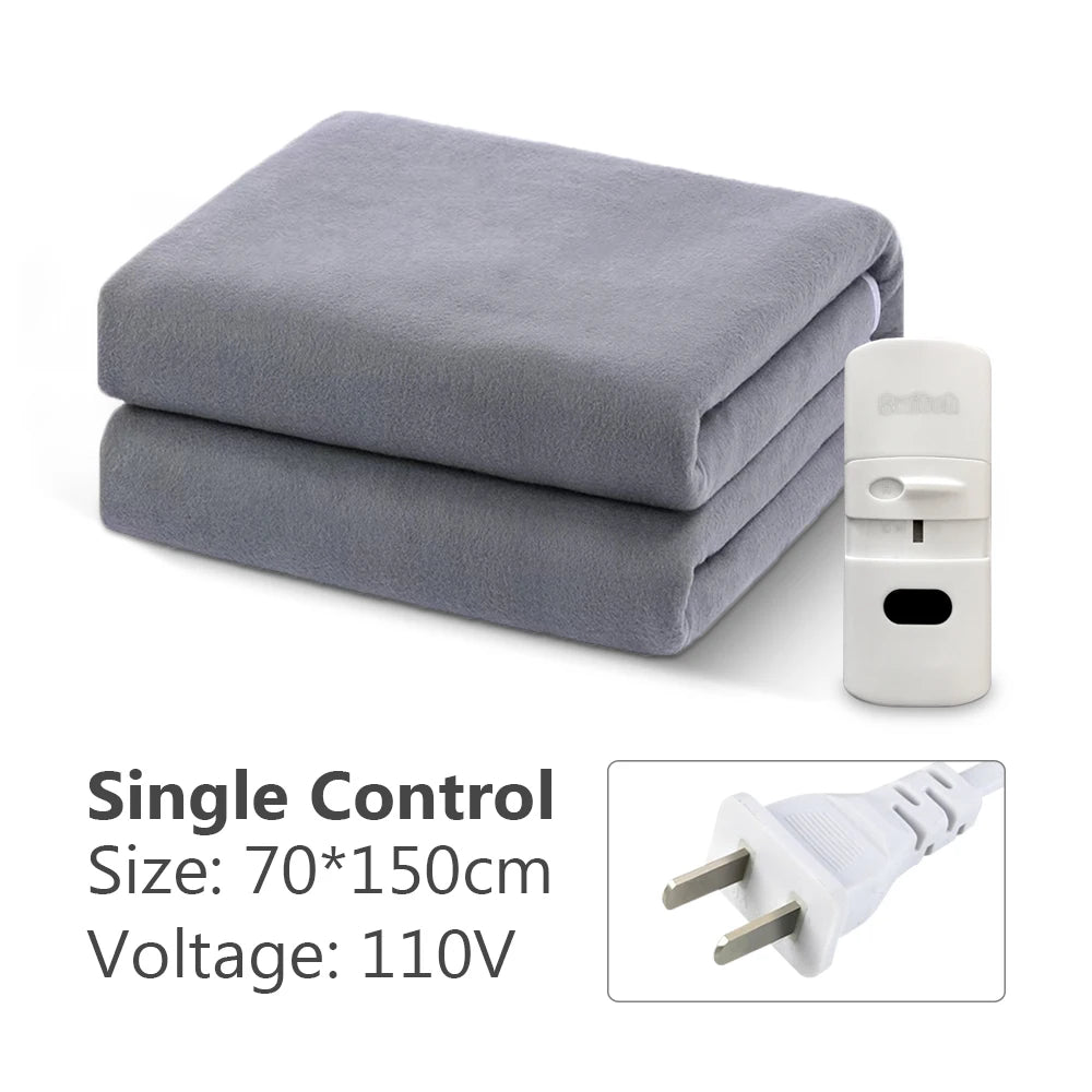Cantarini HeatLuxe™ Electric Blanket (Smart Control, Auto-Off, Washable, EU/US Plug)