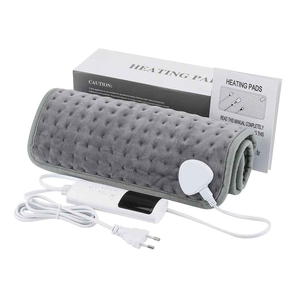 Cantarini ThermaRelief™ Electric Heating Pad (Auto-Off, Washable, EU/US/UK Plug)