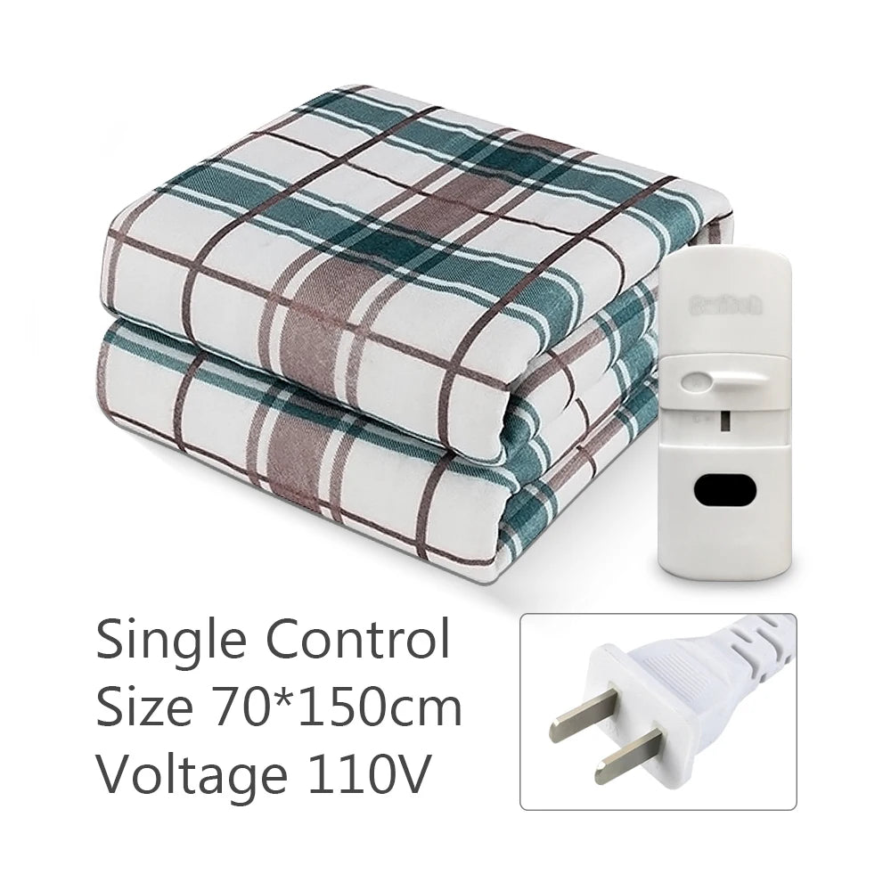 Cantarini HeatLuxe™ Electric Blanket (Smart Control, Auto-Off, Washable, EU/US Plug)