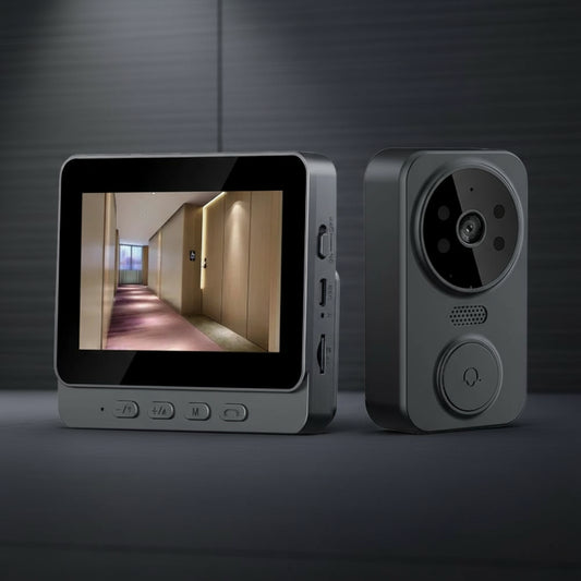 Cantarini ViewBell™ Wireless Visual Doorbell (4.3” IPS Screen, 2.4G Intercom System)