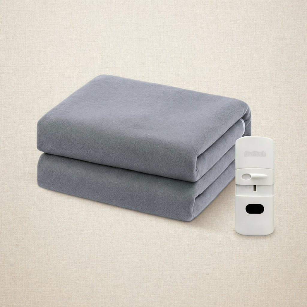 Cantarini HeatLuxe™ Electric Blanket (Smart Control, Auto-Off, Washable, EU/US Plug)